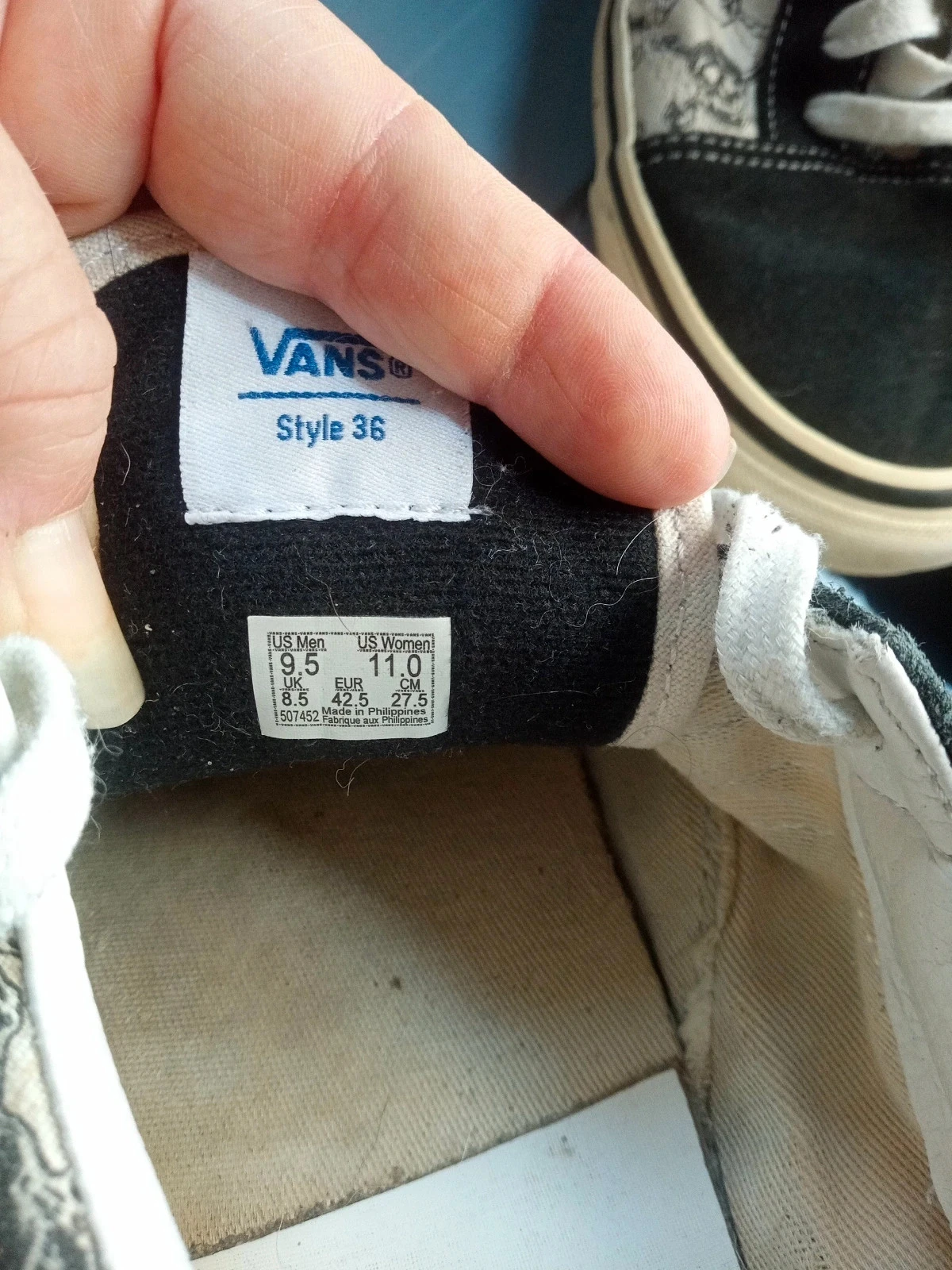 Zapatillas Vans Estilo 36 (Old Skool) con estampado de calaveras - Talla 42.5 – photo 17